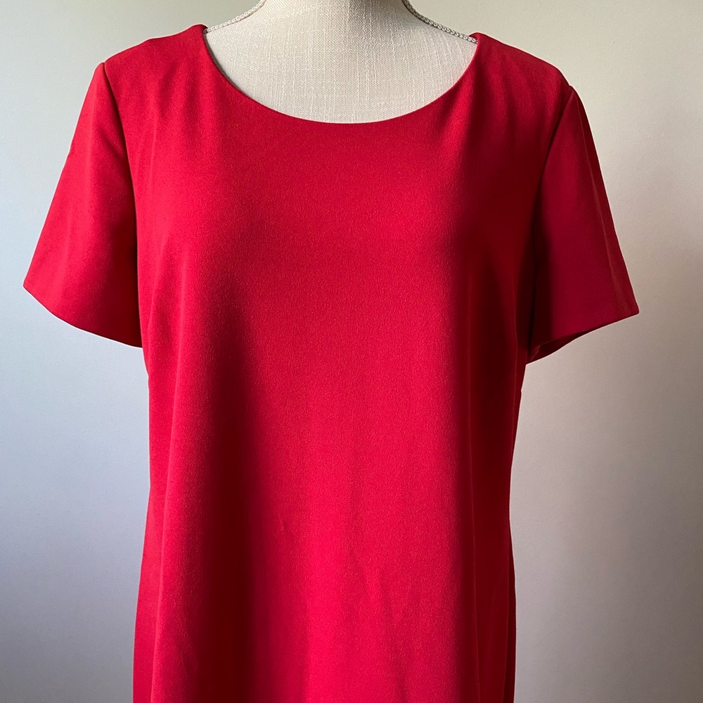 ALYX Red Scallop Hem Dress - Picture 2 of 9